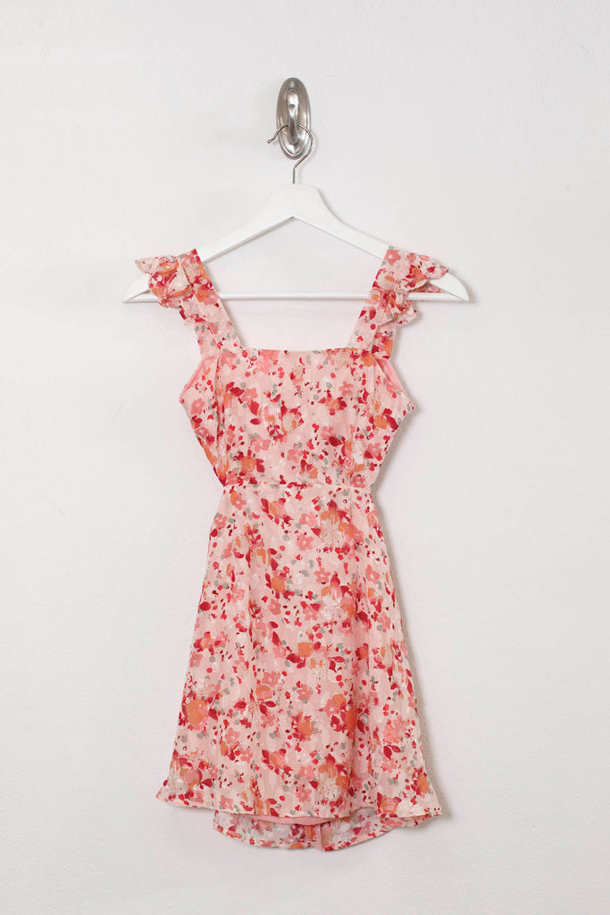 Ruby Tie Back Ruffle Dress - MB