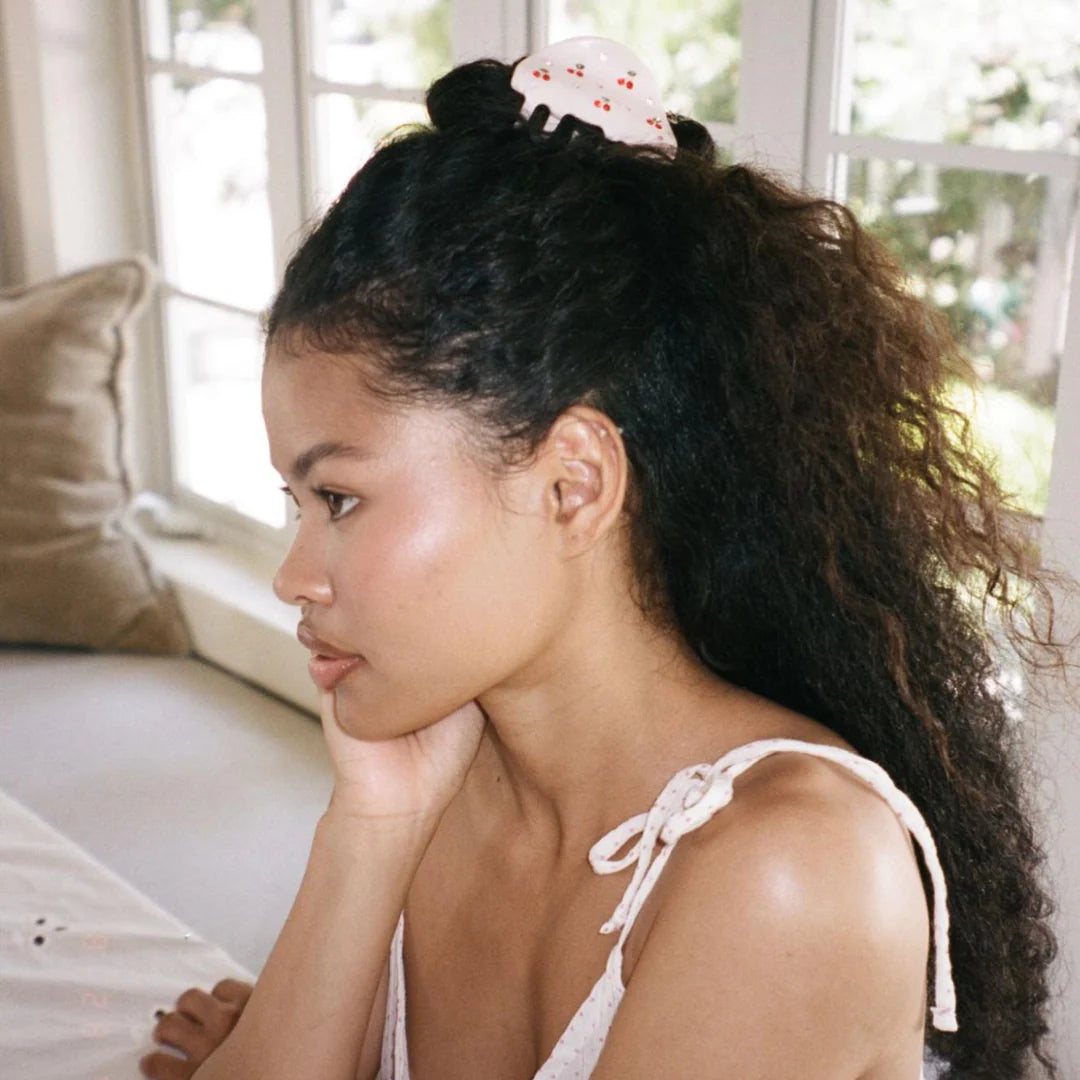Luna Hair Clip in Cherry On Top