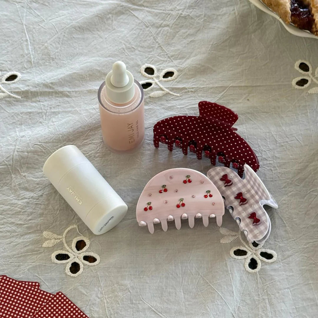 Luna Hair Clip in Cherry On Top