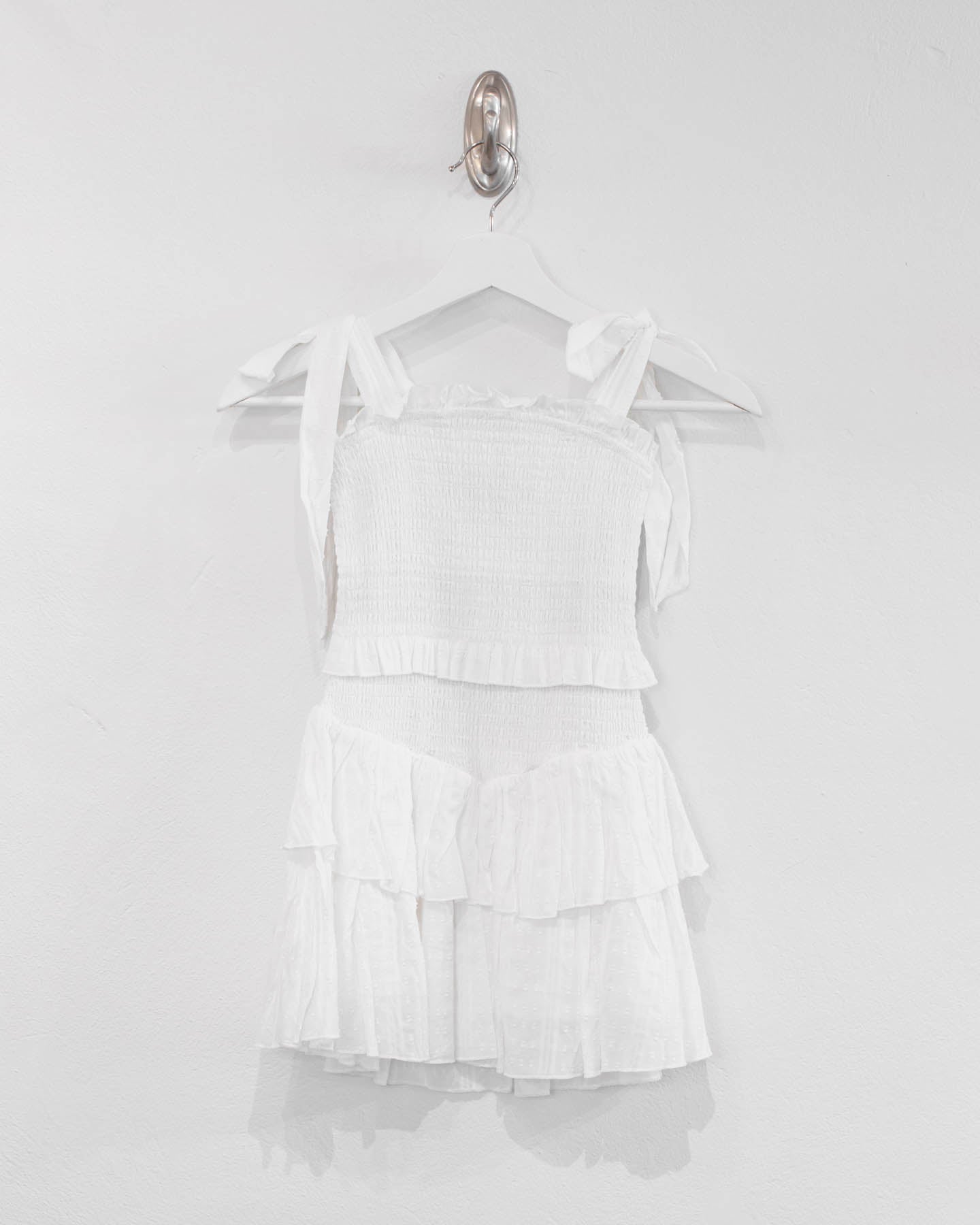 Emerson White Smocked Dress (Tweens) Katiej NYC