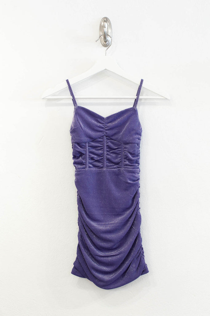Periwinkle Lola Mesh Dress Tween - Katie J