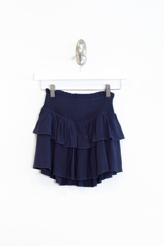Brooke Evening Blue Smocked Skirt (Tweens) Katiej NYC