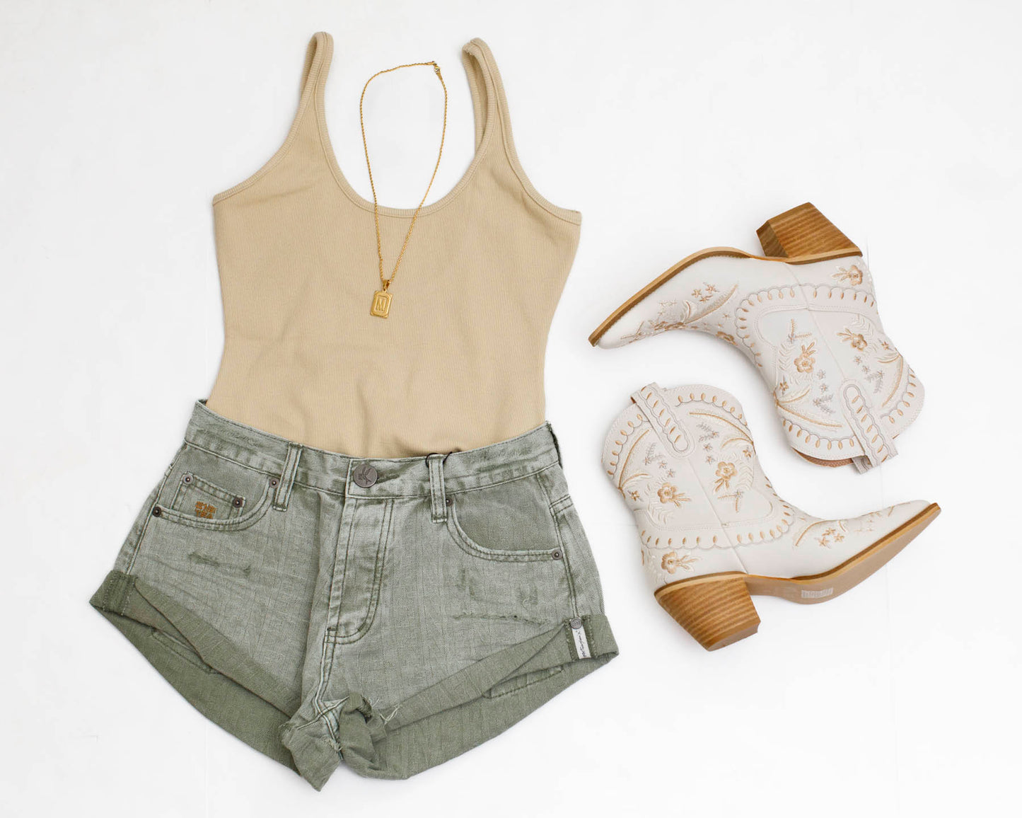 Corral Point Toe Floral Boots