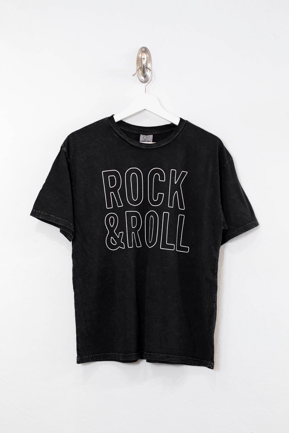 Rock & Roll Mineral Wash Graphic Tee