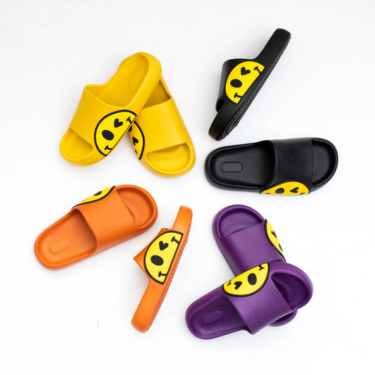 Smiley Face Beach Slippers