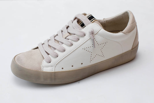 MIA White Star Sneakers