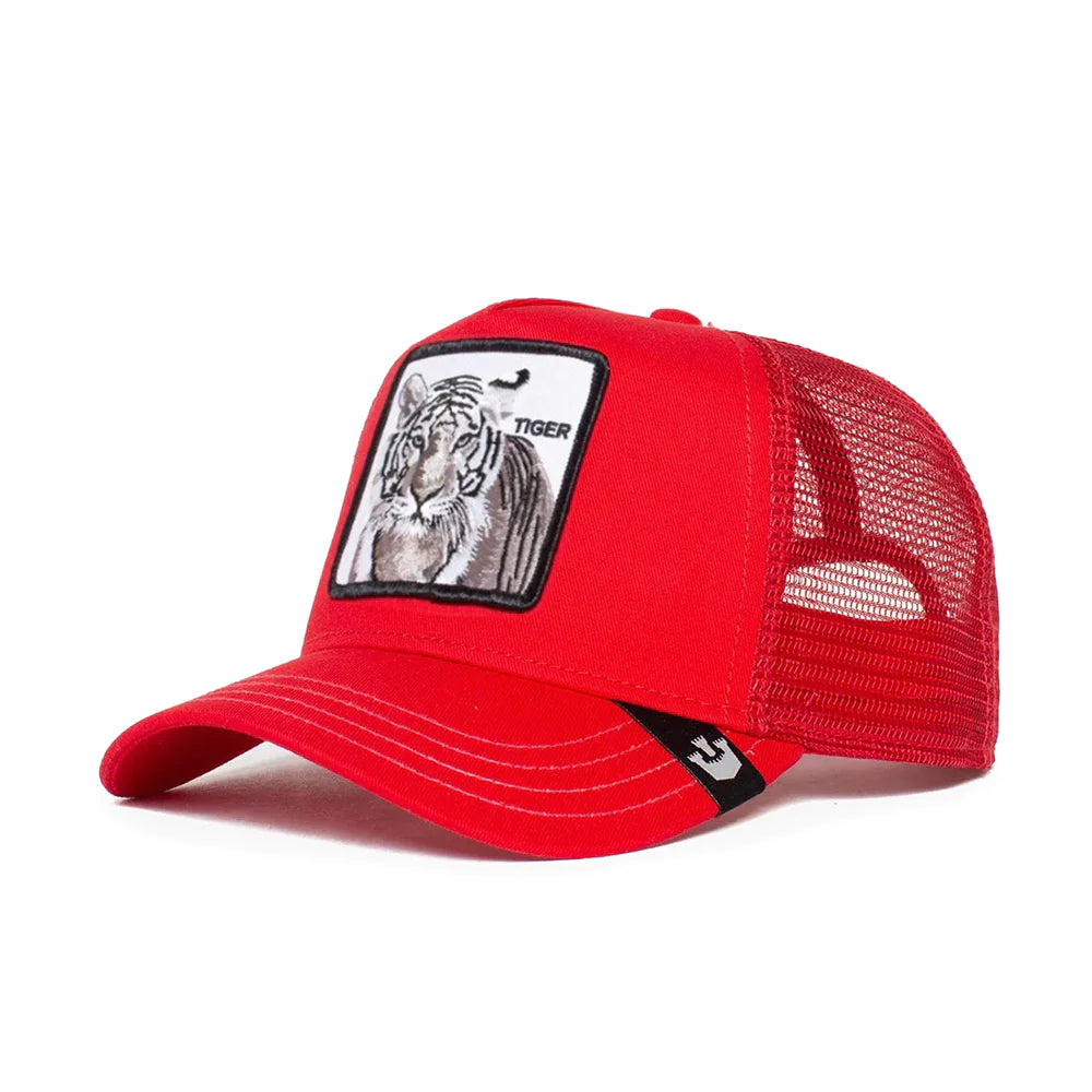 The White Tiger Red Trucker Hat - Goorin Bros