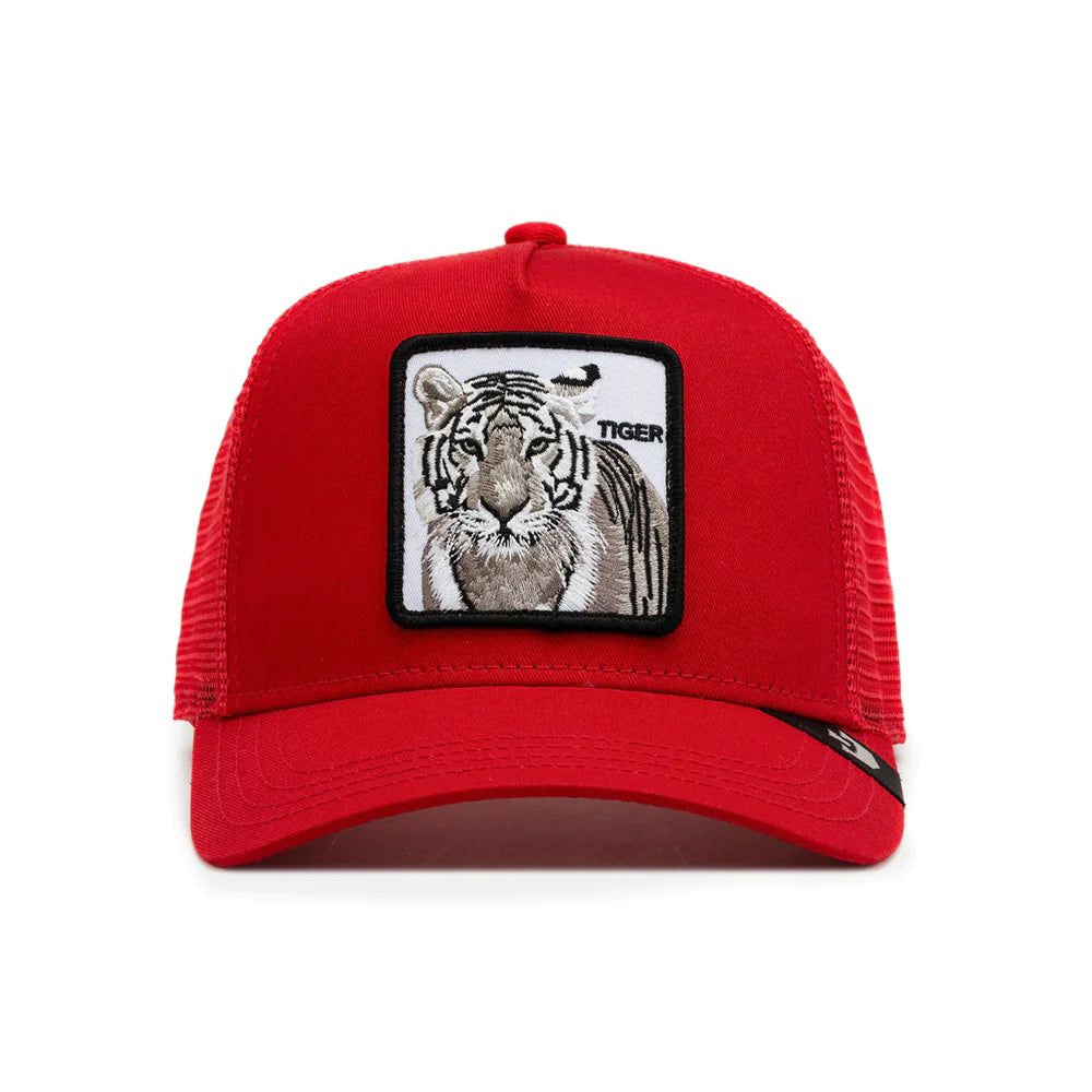 The White Tiger Red Trucker Hat - Goorin Bros