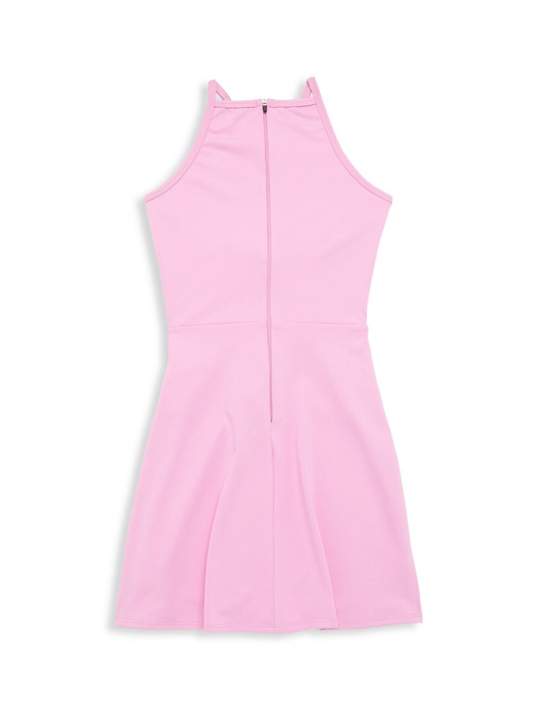 Kimberly Knotted Key Hole Skater Dress - MB