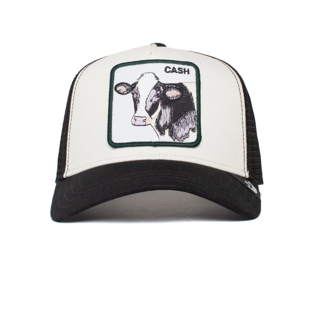 The Cash Cow White Trucker Hat - Goorin Bros