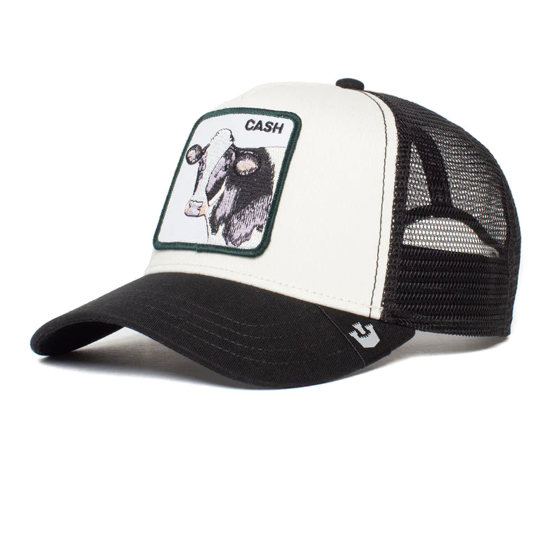 The Cash Cow White Trucker Hat - Goorin Bros
