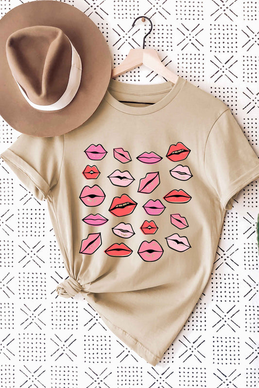 BC Tan Kisses Graphic Tee