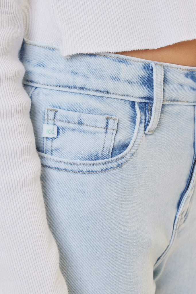 Kids High Rise Flare Tween Jeans - KC