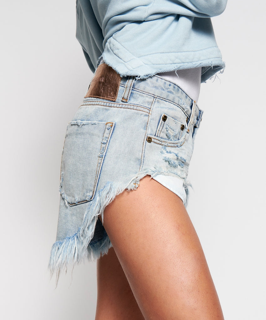 Montana Rollers Denim Short - One Teaspoon