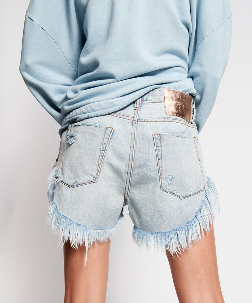 Montana Rollers Denim Short - One Teaspoon