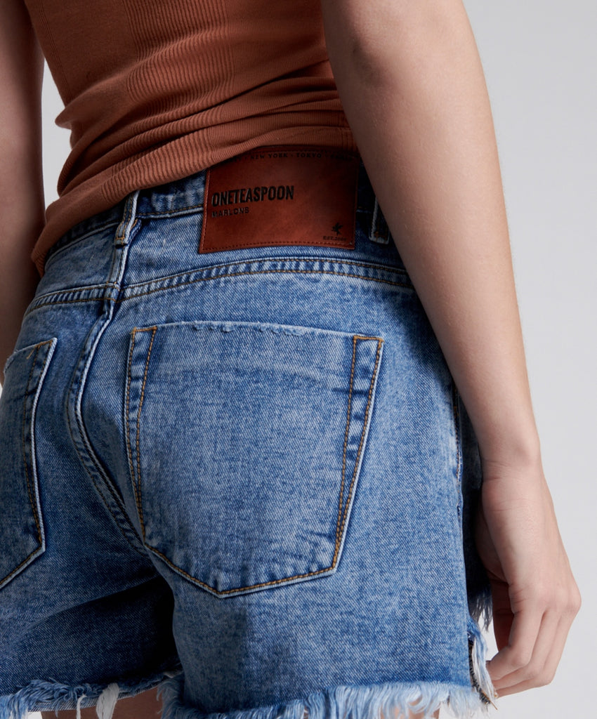 Hollywood Marlons low waist boyfriend short one teaspoon
