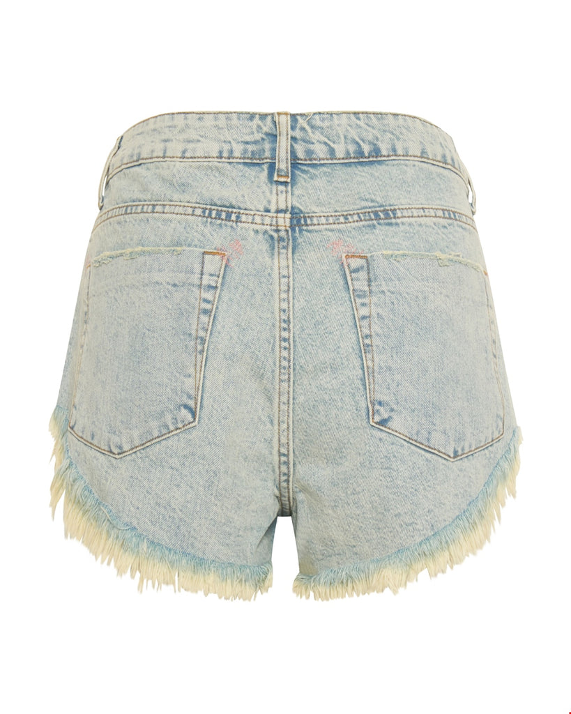 Kansas Acid Rollers Denim Short - One Teaspoon