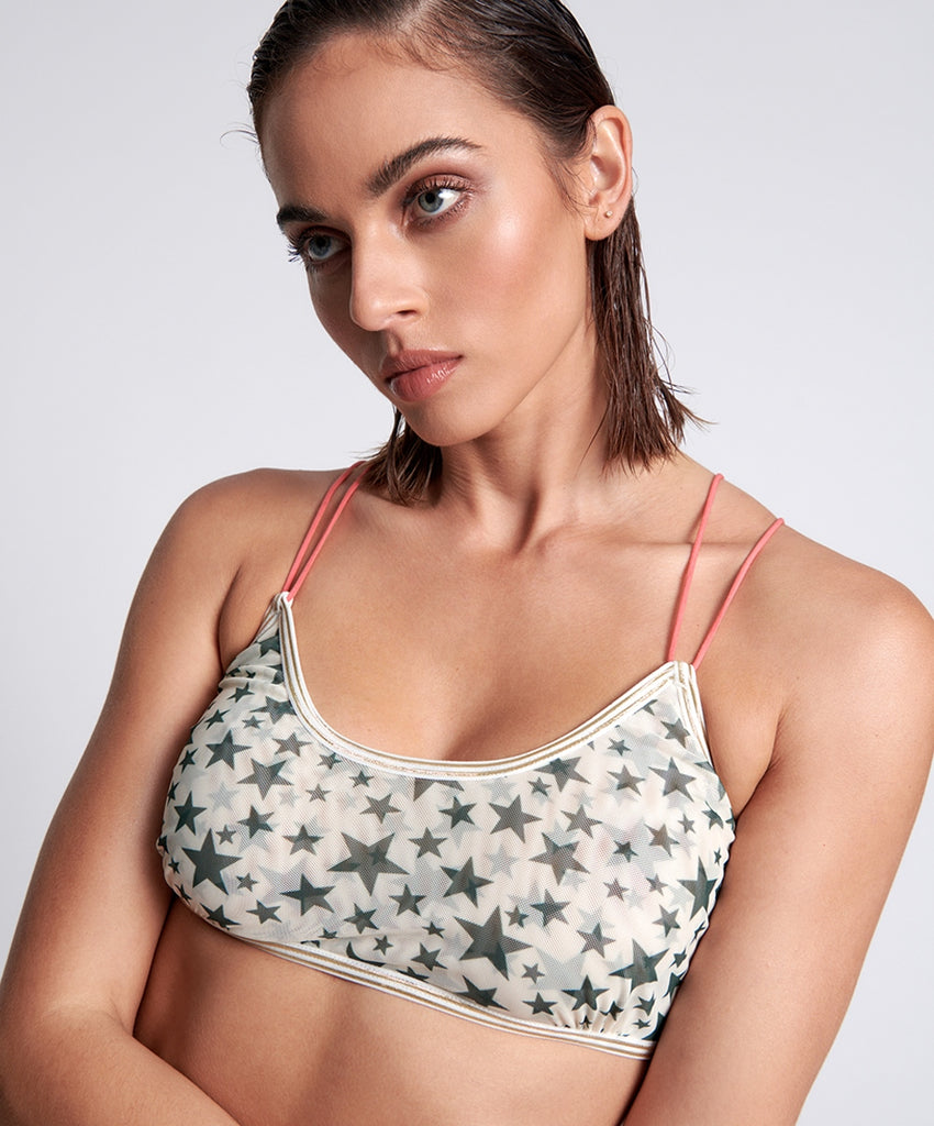 Mesh Lola Bralette - One Teaspoon