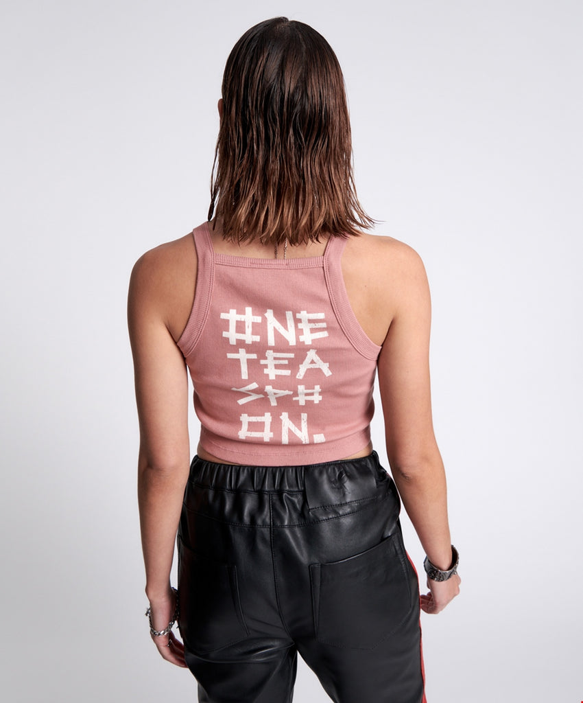 Bamboo Logo Rally Tank  - One Teaspoon