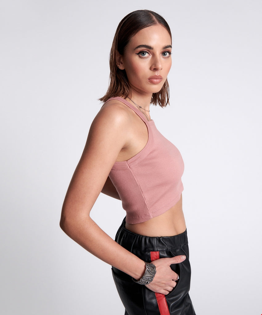 Bamboo Logo Rally Tank  - One Teaspoon