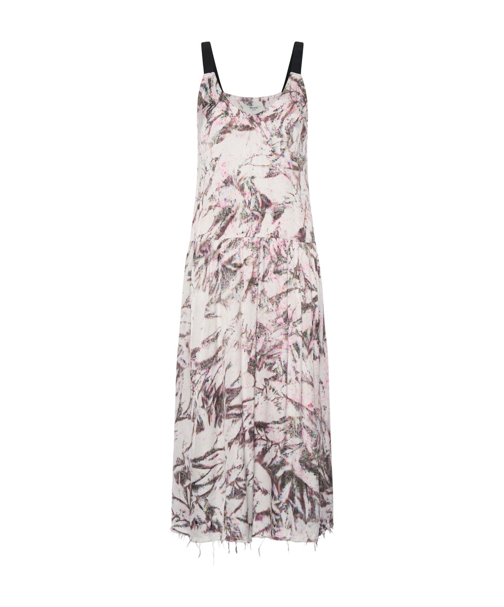 Illusions Runaway Hand Printed Cami Dress  - ONE TEASPOON