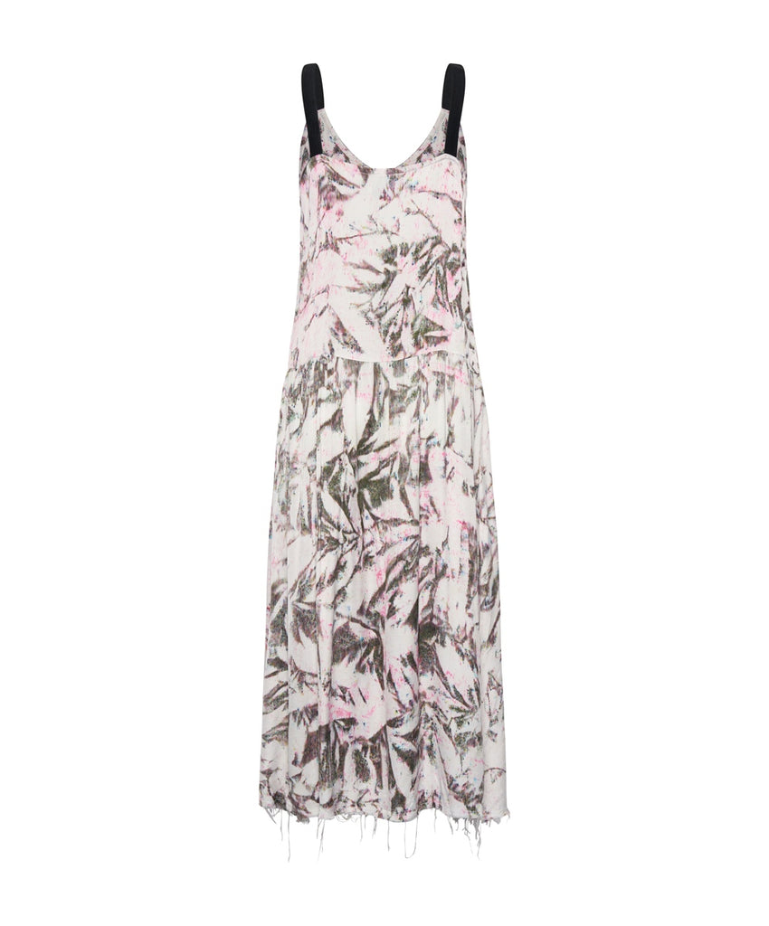 Illusions Runaway Hand Printed Cami Dress  - ONE TEASPOON