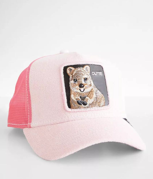 Smile More Cutie Pink Trucker Hat - Goorin Bros