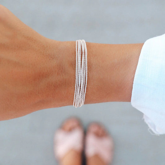 Pura Vida Original White Bracelet