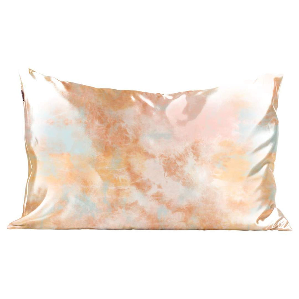 Kitsch  Sunset Tie Dye Satin Pillowcase - Standard Size 26 x 19