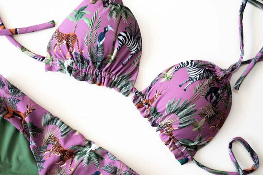 Bikini Floral - Sabz