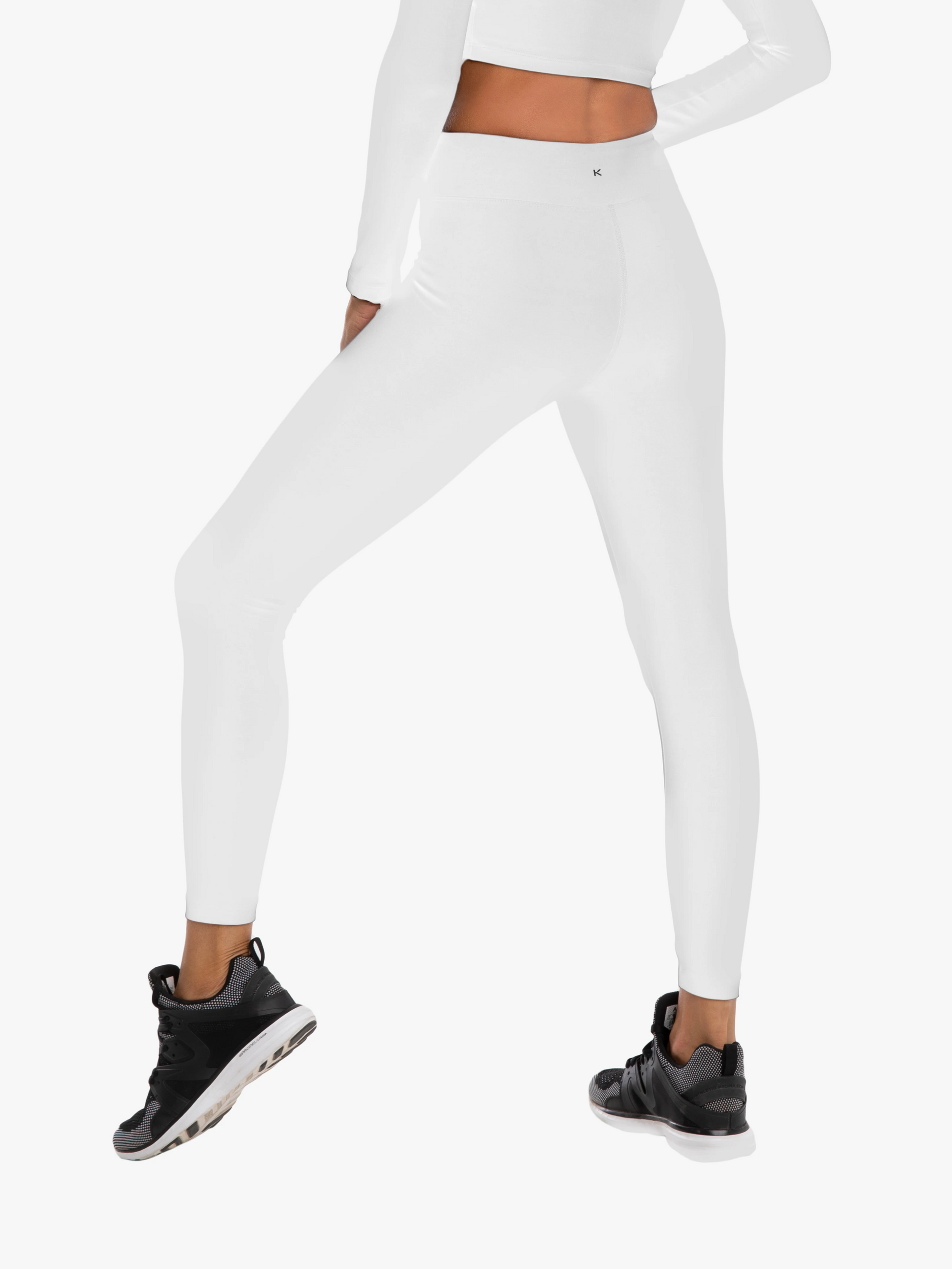 Koral Drive High Rise Blackout Legging - White – My Tribe Boutique