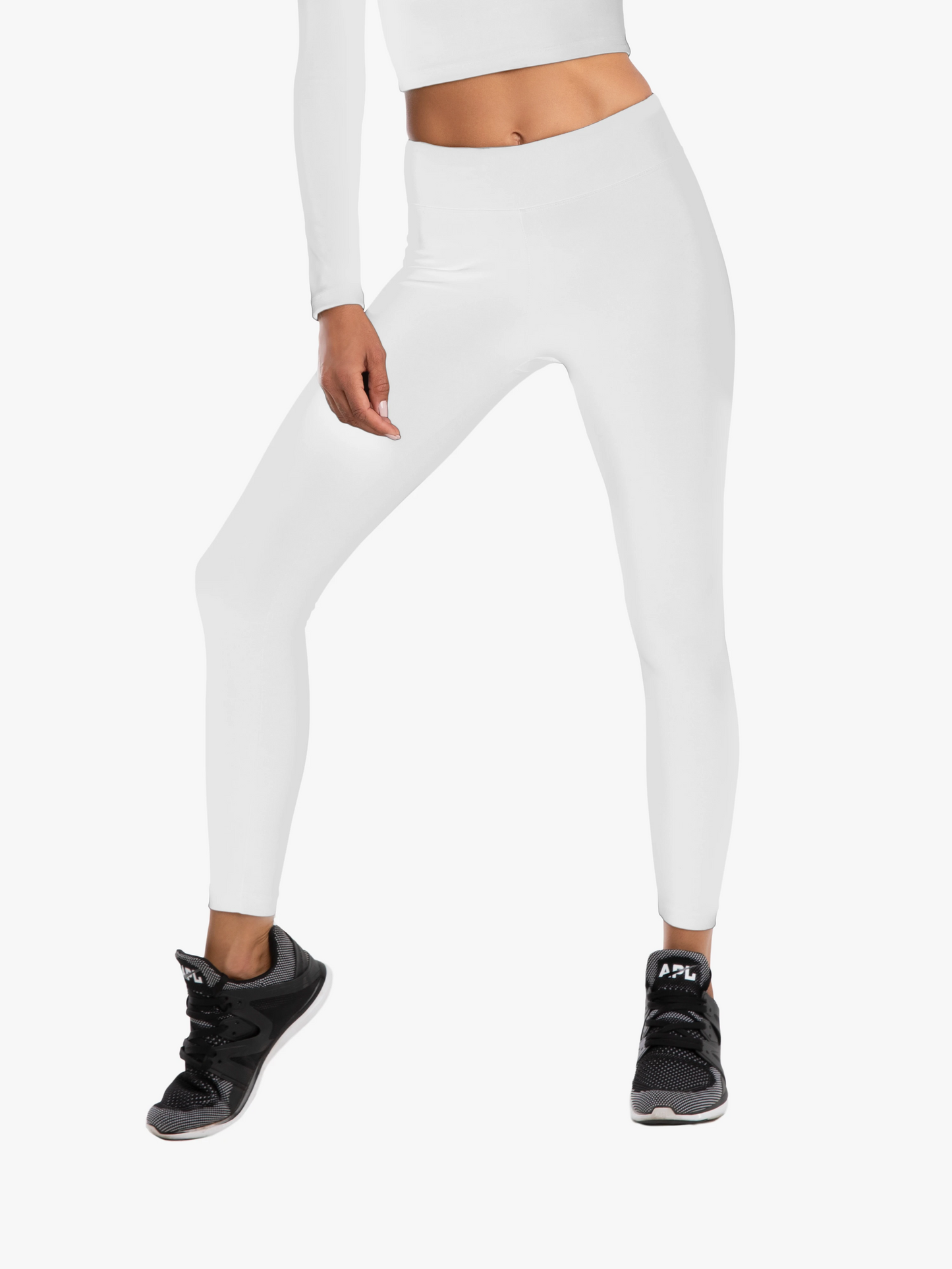 Koral Drive High Rise Blackout Legging - White