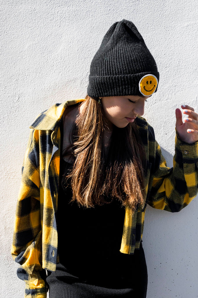 Happy Face Beanie
