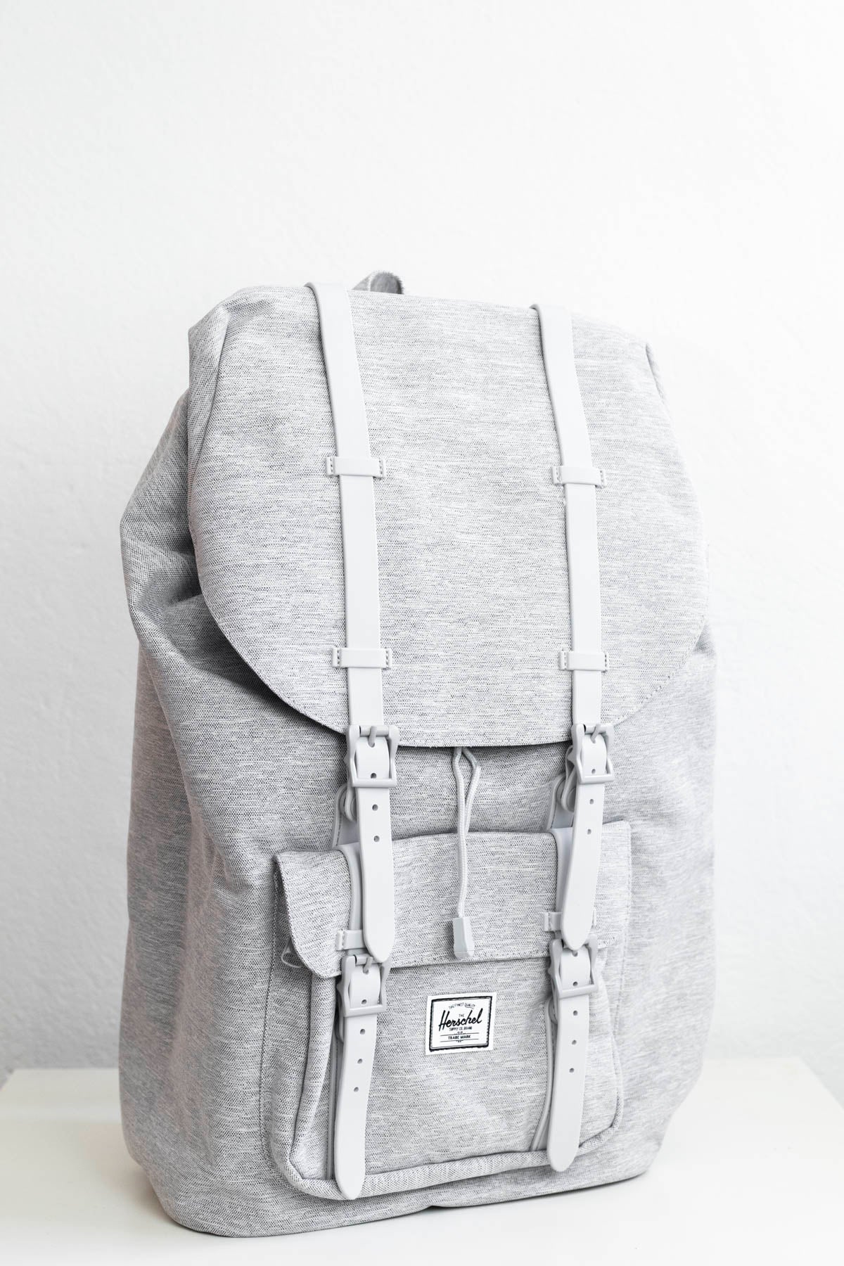 Herschel Little America Backpack  - Light Grey Crosshatch