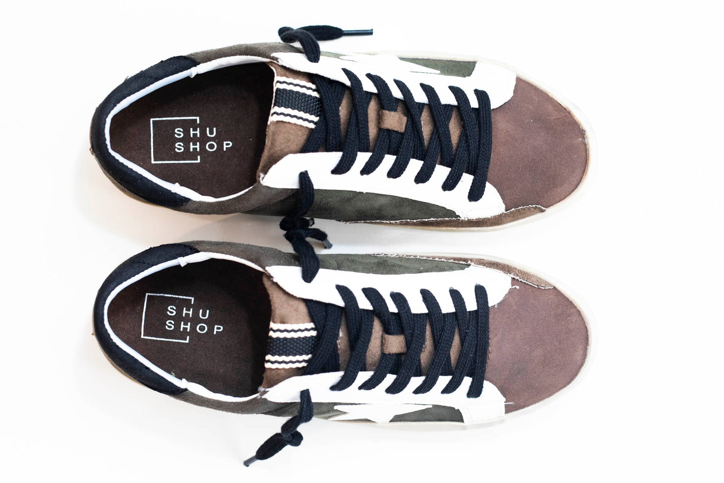 Green Pamela Star Sneakers
