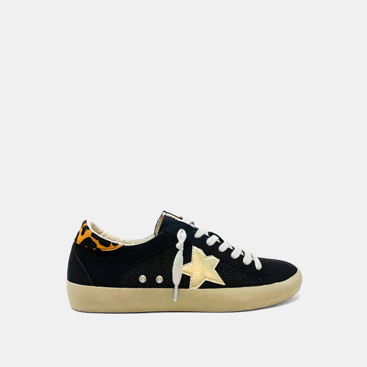 SS Black Mesh Paula Sneakers