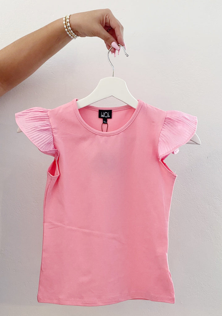 Ruffle Sleeve Blouse (Tweens) - LO