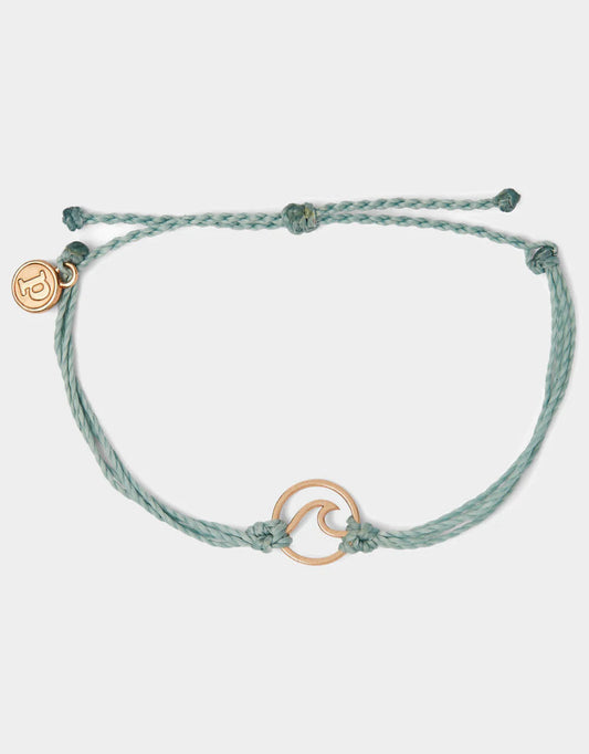 Pura Vida Rose Gold Wave Bracelet