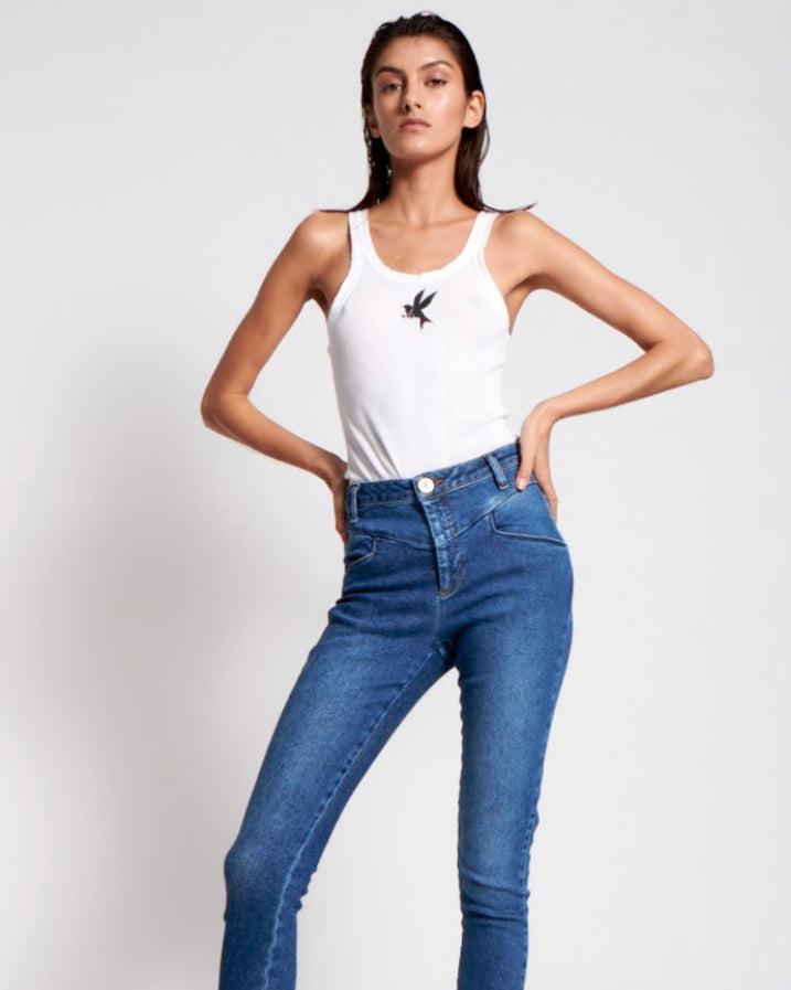 Bower Bird Singlet - ONE TEASPOON TANK TOP