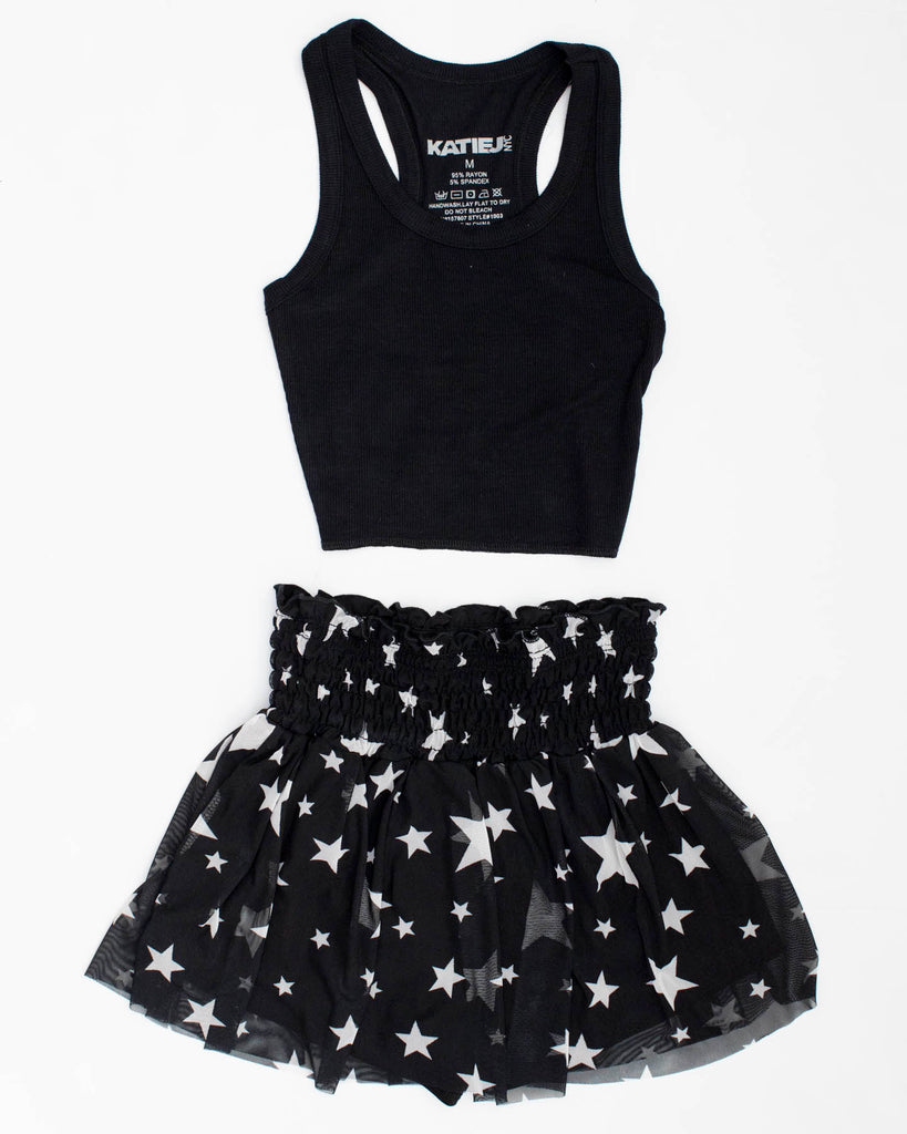CC Star Mesh Skort - TWEENS
