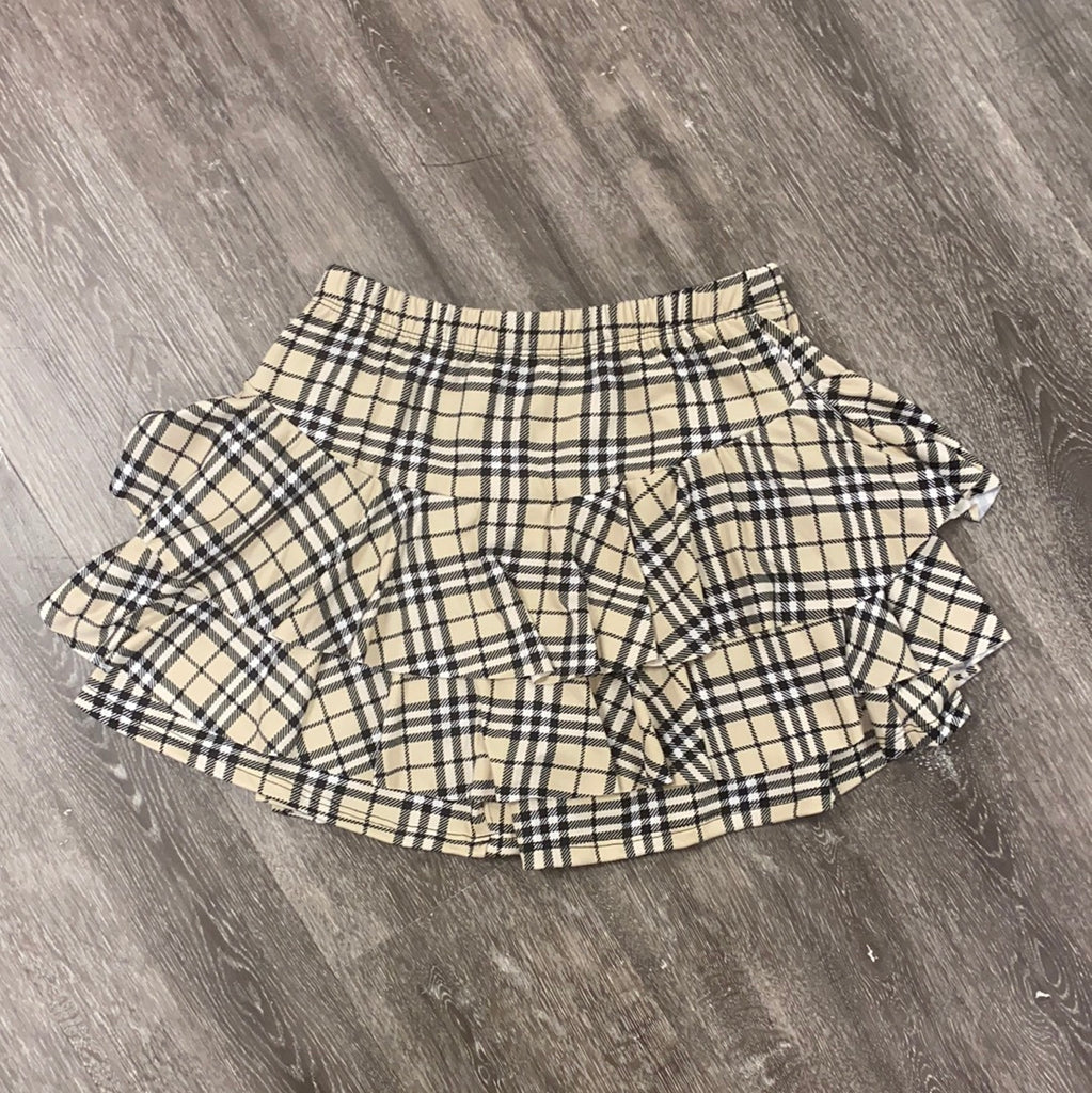 CC Good Girl Mini Ruffle Skorts - TWEEN