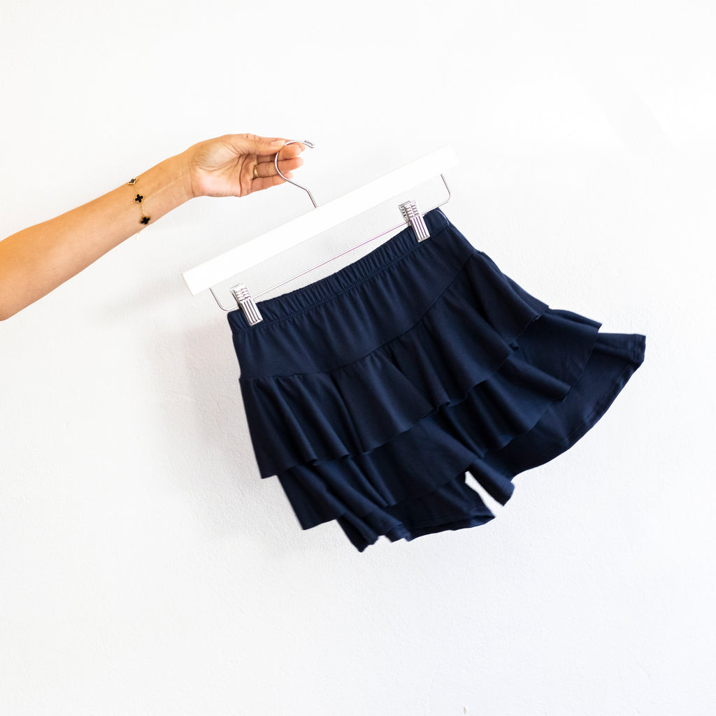 CC Good Girl Mini Ruffle Skorts - TWEEN