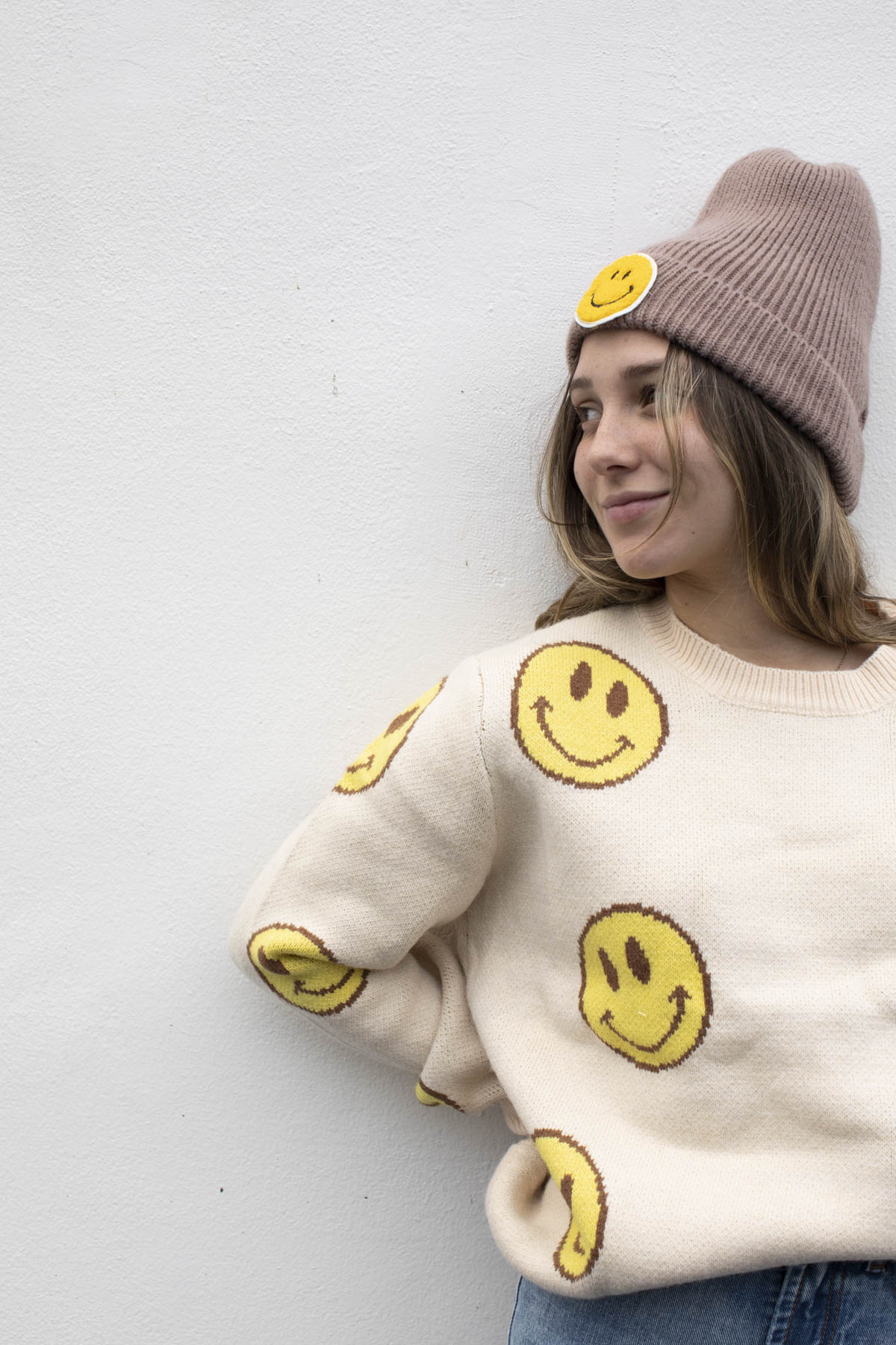 Happy Face Beanie