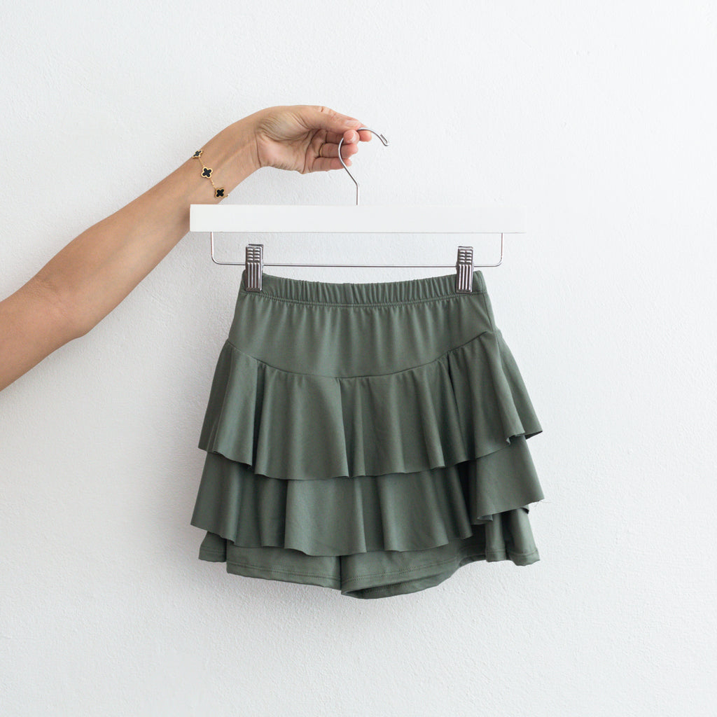 CC Good Girl Mini Ruffle Skorts - TWEEN