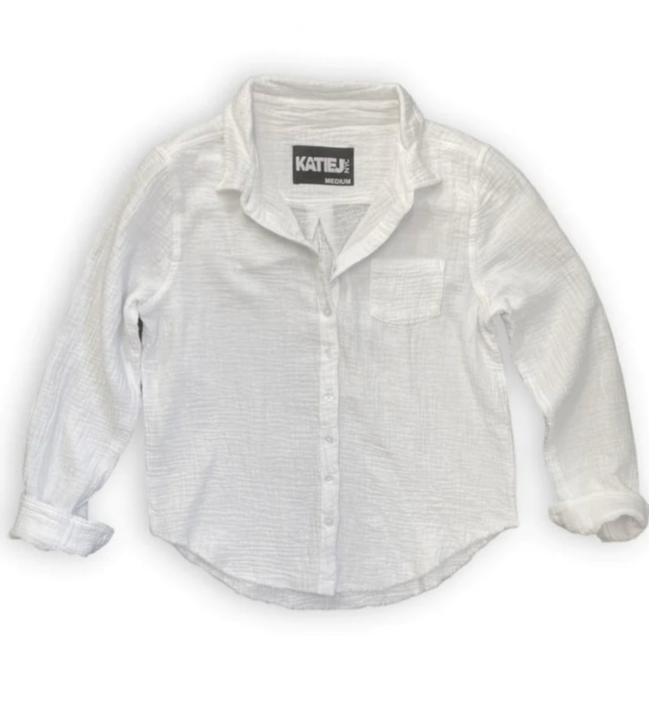 Eliza Long Sleeve Button Up (Tweens) Katiej NYC