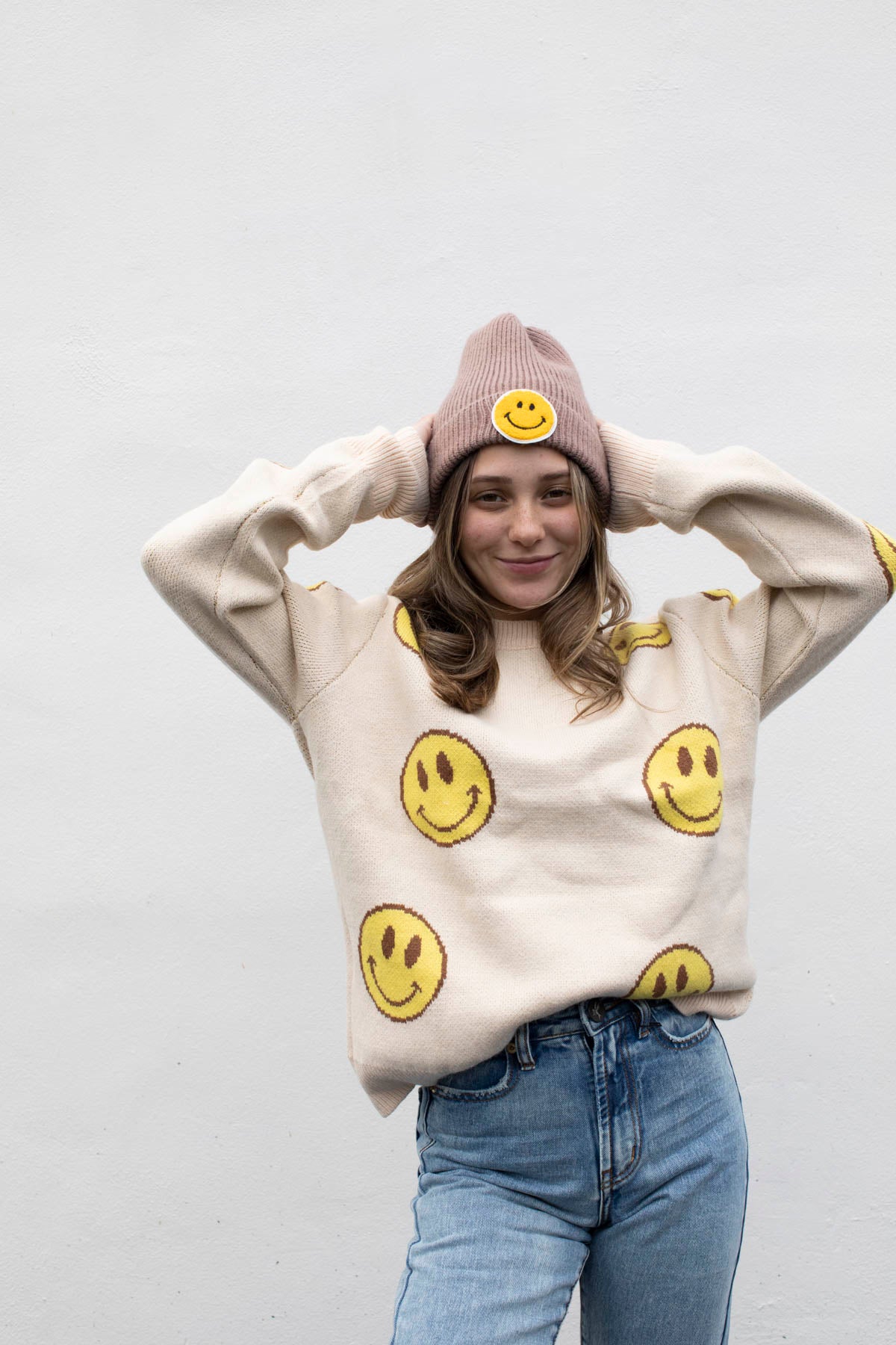 Happy Face Beanie