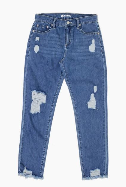 Destructed Weekender Jeans Women's - Tractr