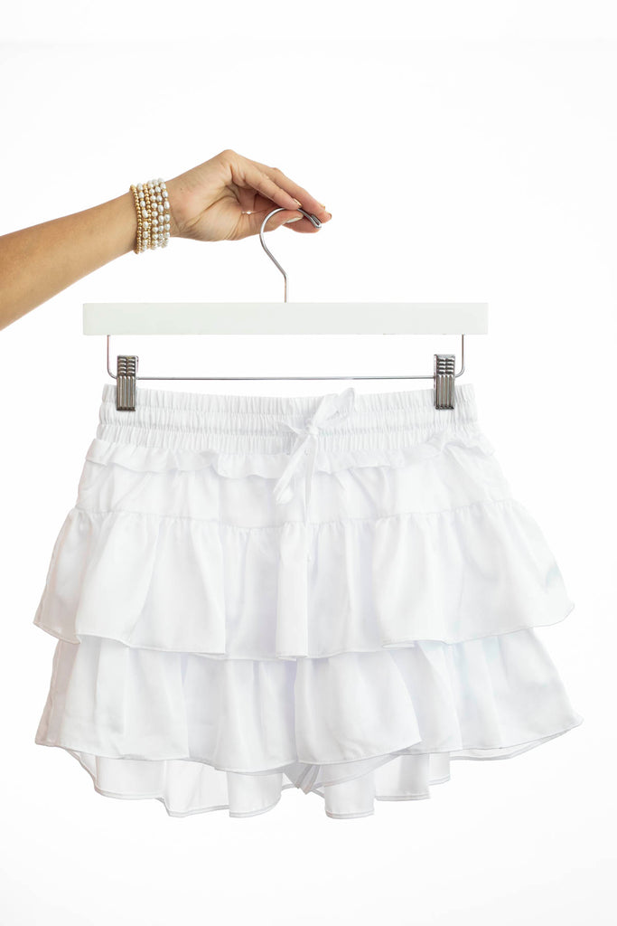 Ruffle Tiered Skorts - Womens