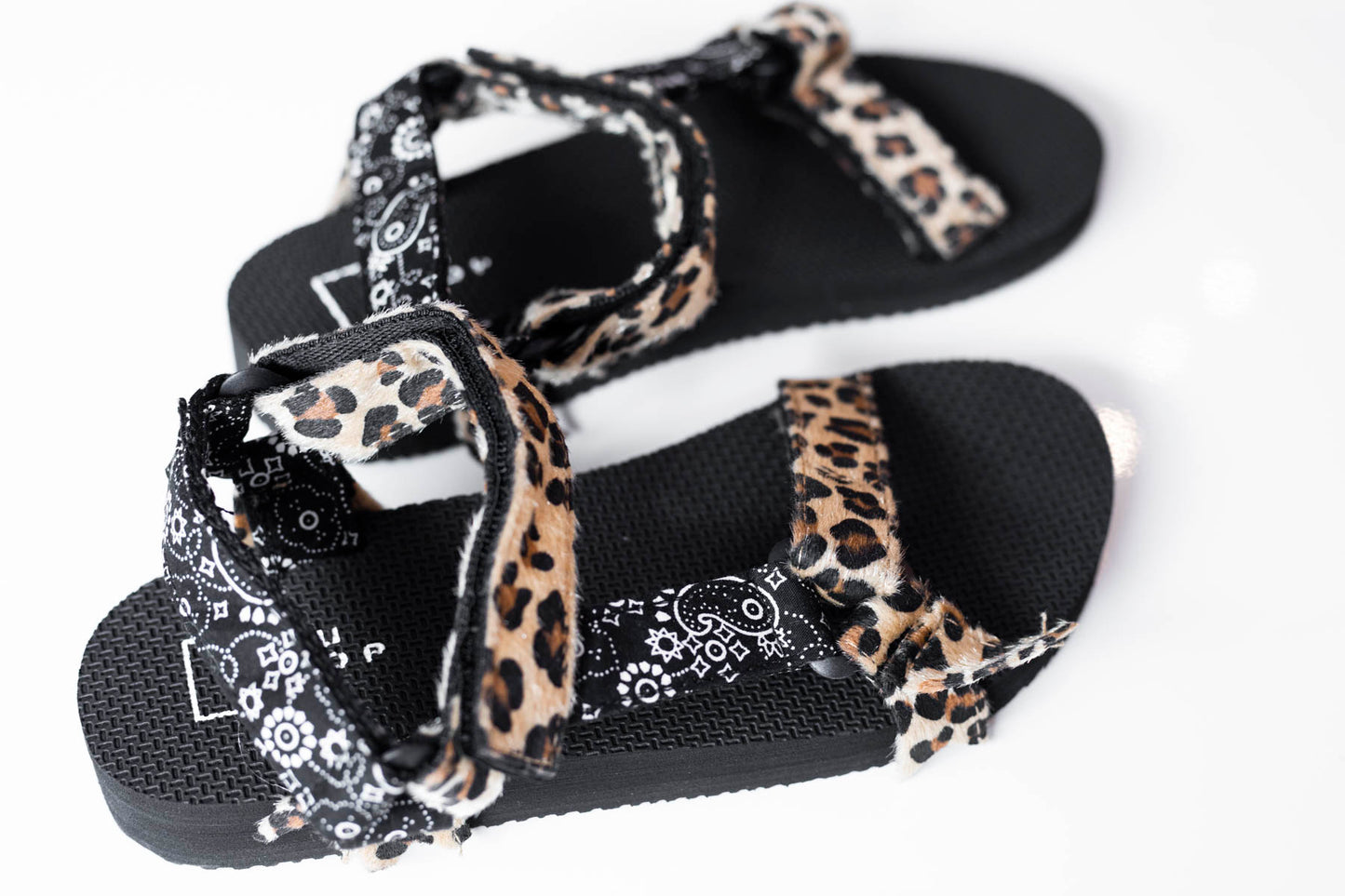 Leopard Bessie Sandals - SS