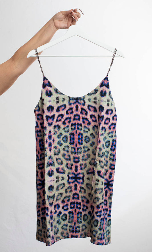 Collision Mini Slip Dress - ONE TEASPOON